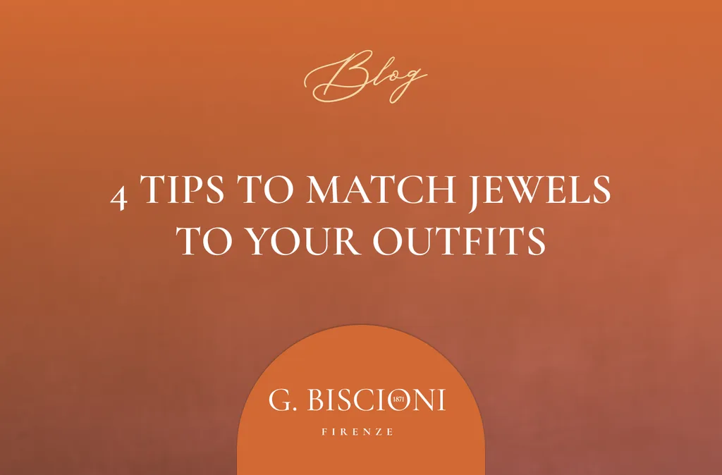 Rectangular blog post cover about matching outfit and jewels